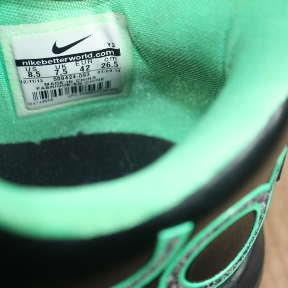 Nike Kevin Durant KD VI “Night Vision” Brazil Athletic Basketball Shoes Size 8.5 - Picture 11 of 11